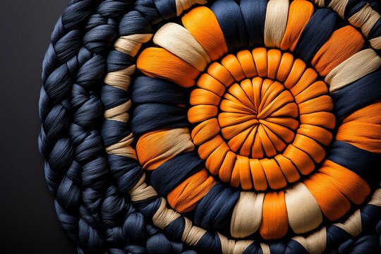 African pattern, basket weaving, intricate textures showcase the skill and creativity of African artisans