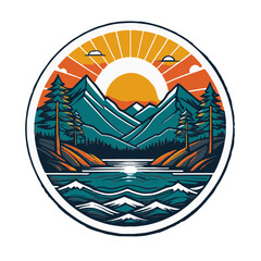 Nature Logo Concept for Logo and Emblem