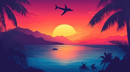 graphic resource for travel and vacation	