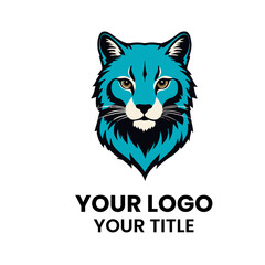 Logo features a fierce tiger head, ideal for brand identity, showcasing strength, elegance, and confidence in design