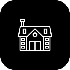 Bungalow Vector Icon Design