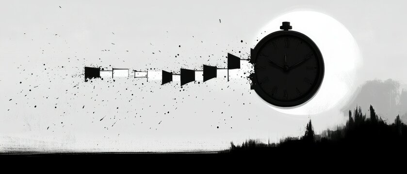 Fractured Time, Pendulum clock