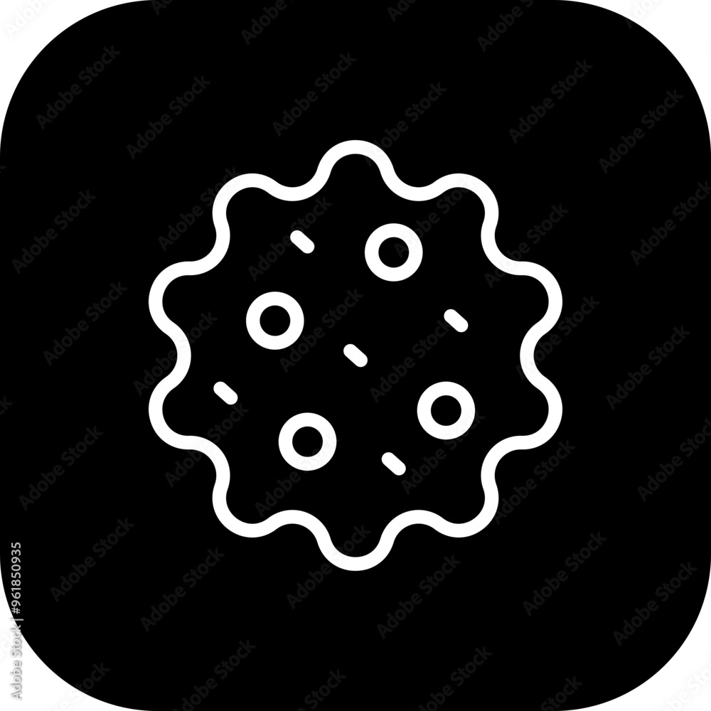 Canvas Prints cookie vector icon design