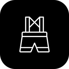 Pants Vector Icon Design