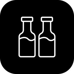 Bottles Vector Icon Design