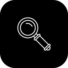 Magnifier Vector Icon Design