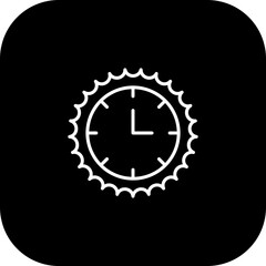 Clock Vector Icon Design