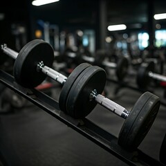 Naklejka premium dumbbell