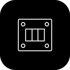Power Switch Vector Icon Design