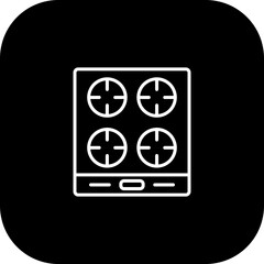 Stove Vector Icon Design