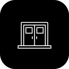 Door Vector Icon Design