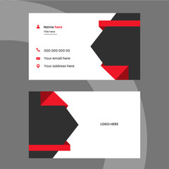Business card design template, Clean professional business card template, visiting card, business card template,