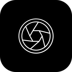 Aperture Vector Icon Design