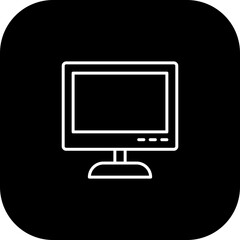 Lcd Vector Icon Design