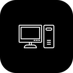 Computer Vector Icon Design