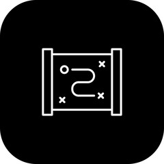 Map Vector Icon Design