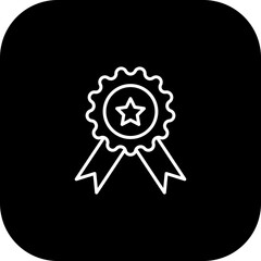 Fototapeta premium Award Vector Icon Design