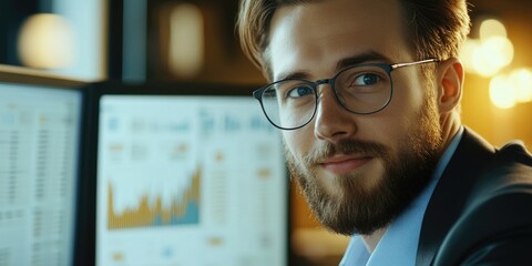 Professional Businessman at Work