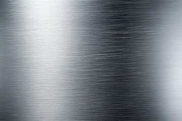 Close-up of brushed metal texture showcasing smooth and reflective surface, ideal for industrial and modern design projects.