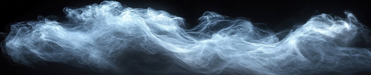 A wispy cirrus cloud, delicate and thin, high-altitude streaks, light and airy, isolated on white background