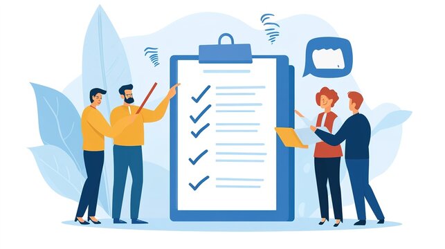 Requirements gathering, client demand or customer opinion, summary or meeting conclusion, stakeholders use case, lecture or meeting note concept, businessman write client requirements from discussion.