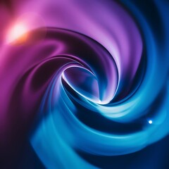 Blurred purple and blue color gradient. Glowing abstract background. Lens flare effect.