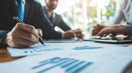 Requirements gathering, client demand or customer opinion, summary or meeting conclusion, stakeholders use case, lecture or meeting note concept, businessman write client requirements from discussion.