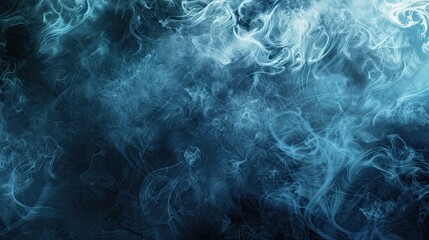 Obraz premium Mannerism background featuring flowing patterns in violet and copper glowing accents