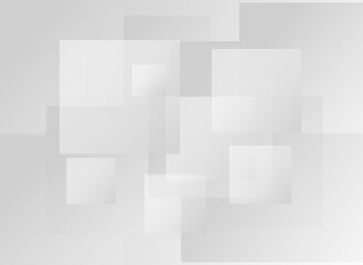 White and gray abstract background. Square abstract background. Bright vector background.