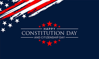 Happy Constitution and citizenship day  ,vector illustration