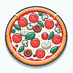Delicious pizza