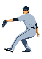 野球選手「ピッチャー」