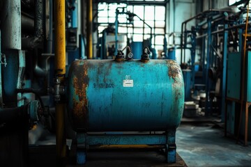 Oxygen tank at factory hurts