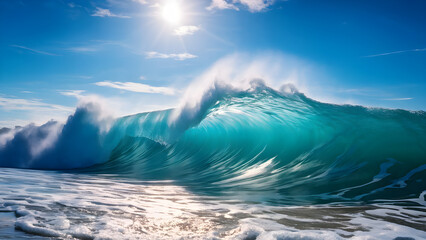 Fototapeta premium Ocean Wave Image
