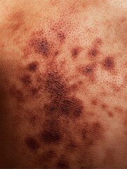 Fototapeta premium Skin Conditions: Bacterial and Viral Infections in Detail