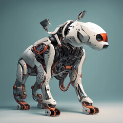 animal robot character design