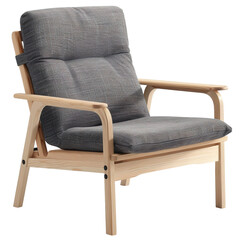 armchair isolated on white background