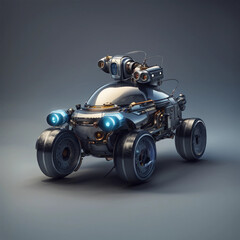 advanced modern robot car