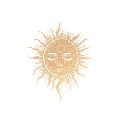  illustration set of moon phases. Different stages of moonlight activity in vintage engraving style. Zodiac Signs	