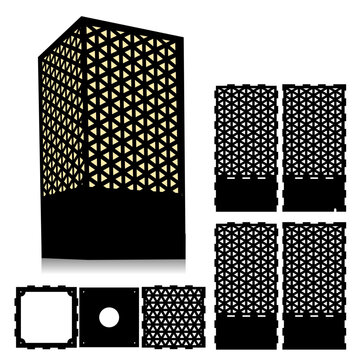 Japanese traditional lamp plans