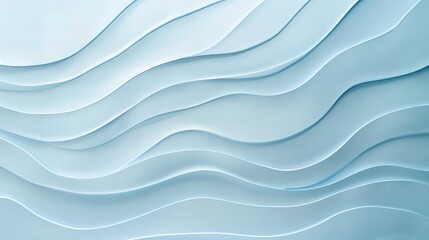 Obraz premium A blue and white abstract wavy pattern.