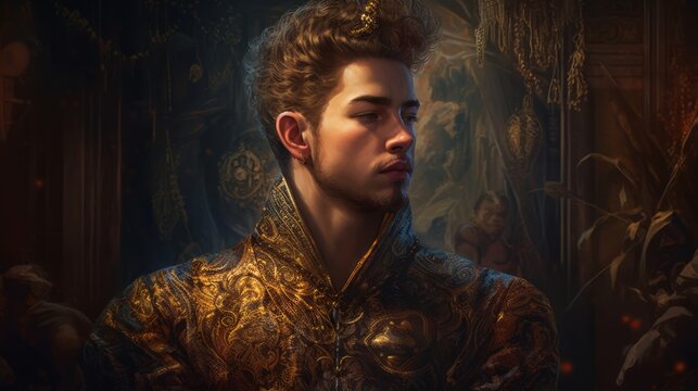 portrait of a king 