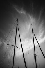 Obraz premium ship in the sea