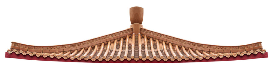 Brown chinese style roof © Ratchapon