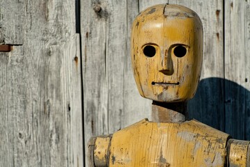 wooden figure
