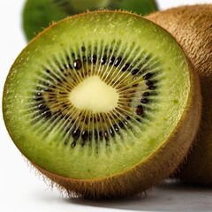 kiwi fruit on a white background