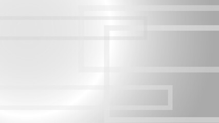 Light gray abstract background with soft gradient tones, overlapping rectangular outlines, and an repeated diagonally.
