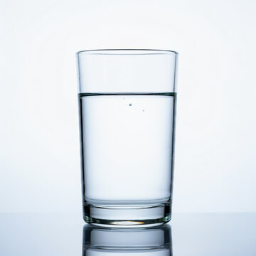 Glass of plain water safe dto drink healty choice tap water