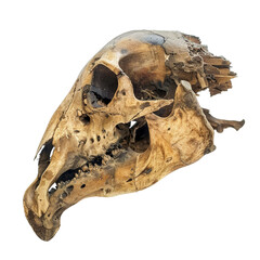 Fototapeta premium skull isolated on white