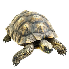 Fototapeta premium turtle on a white background